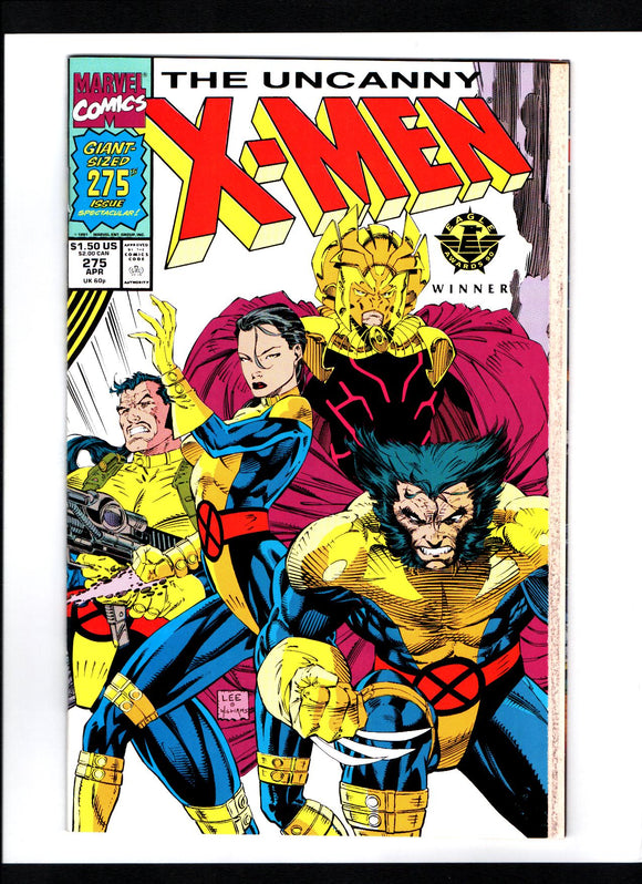 THE UNCANNY X-MEN #275 (1991) NM
