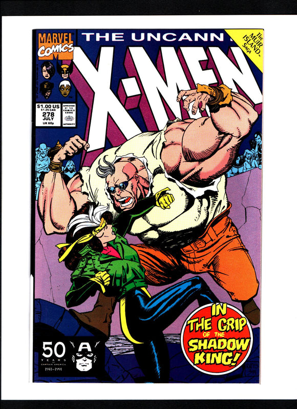 THE UNCANNY X-MEN #278 (1991) NM-