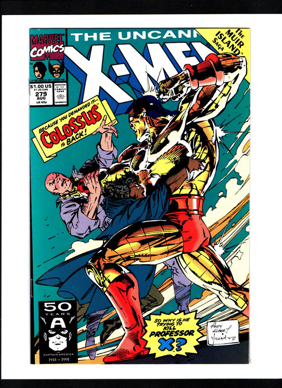 THE UNCANNY X-MEN #279 (1991) NM-