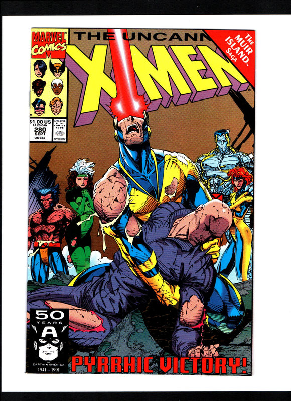 THE UNCANNY X-MEN #280 (1991) NM