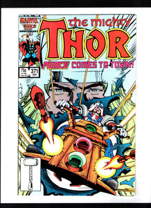 THOR #371 (1986) 1ST APPEARANCE OF JUSTICE PEACE NM