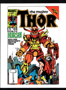 THOR #363 (1986) 1ST CAMEO APPEARANCE OF PUDDLEGULP NM