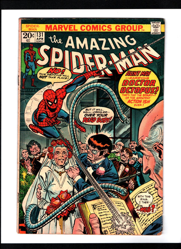 AMAZING SPIDER-MAN #131 (1974) VG/VG+