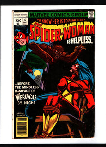 SPIDER-WOMAN #6 (1978) VG/VG+