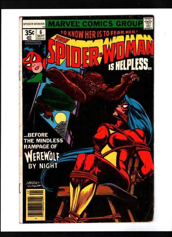 SPIDER-WOMAN #6 (1978) VG/VG+