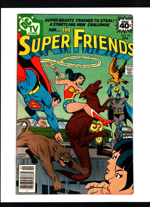 SUPER FRIENDS #19 (1979) FN+/FNVF