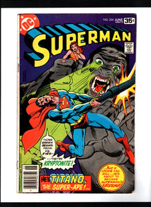 SUPERMAN #324 (1978) VG+/VGFN
