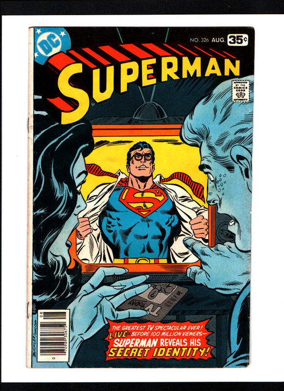 SUPERMAN #326 (1978) VG+/VGFN