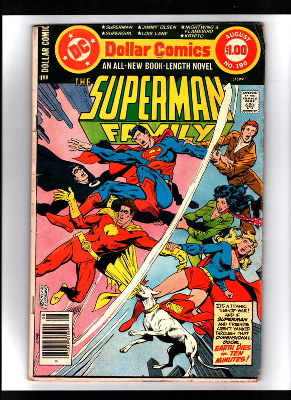 SUPERMAN FAMILY #190 (1978) VG+/VGFN