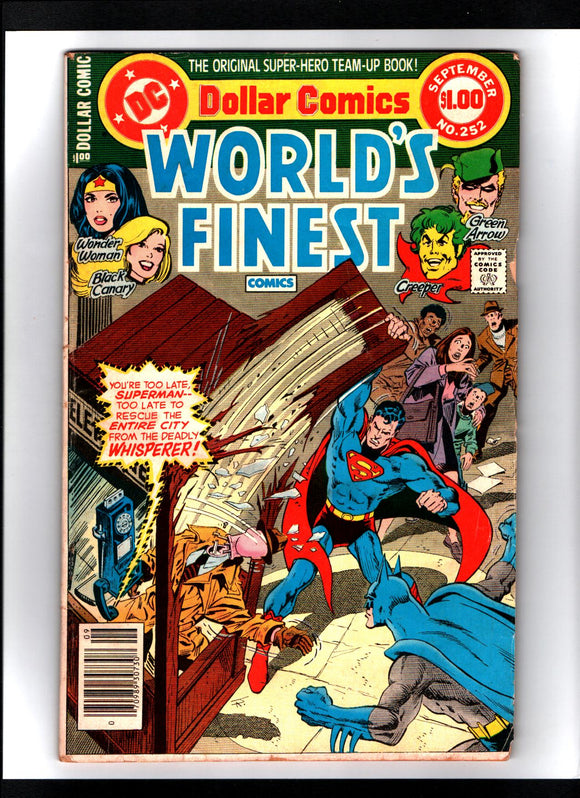 WORLD'S FINEST #252 (1978) ORIGIN OF POISON IVY VG+/VGFN