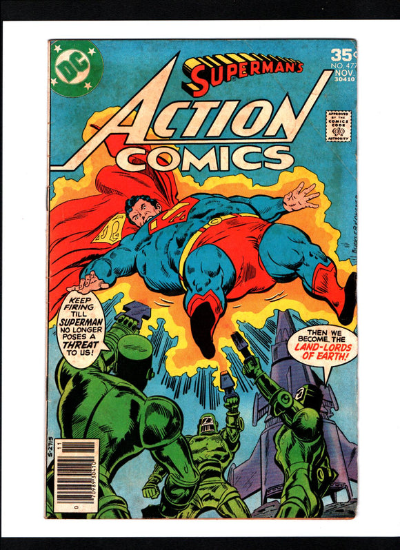ACTION COMICS #477 (1977) VG-/VG