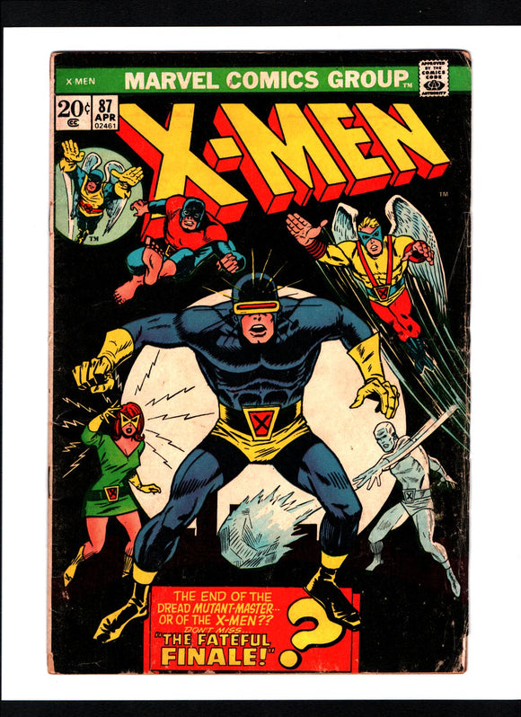 X-MEN #87 (1974) VG+/VGFN