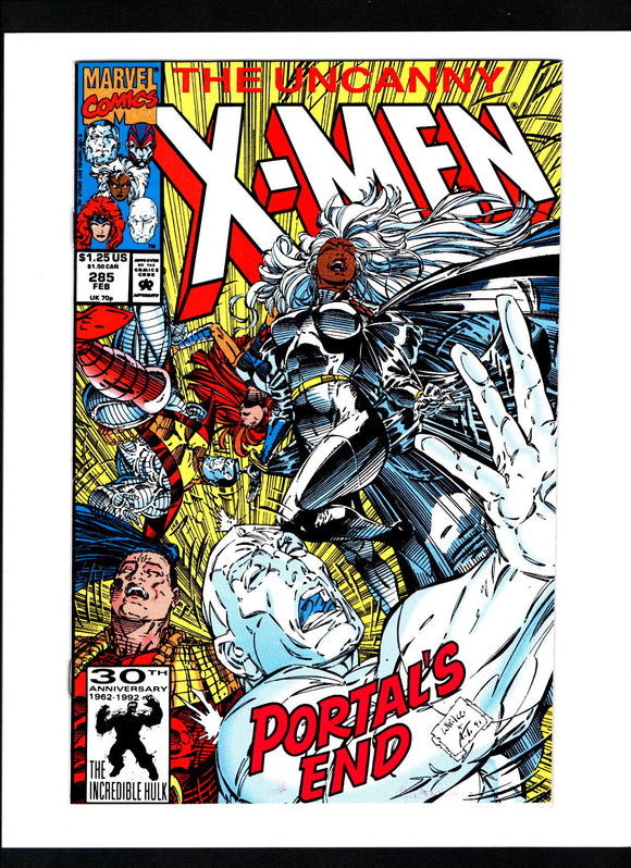 THE UNCANNY X-MEN #285 (1992) 1ST APPEARANCE OF MIKHAIL RASPUTIN NM