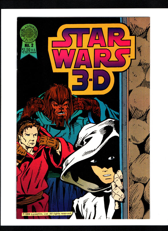 STAR WARS 3-D #2 BLACKTHORN 3-D SERIES #47 (1988) NM-/NM
