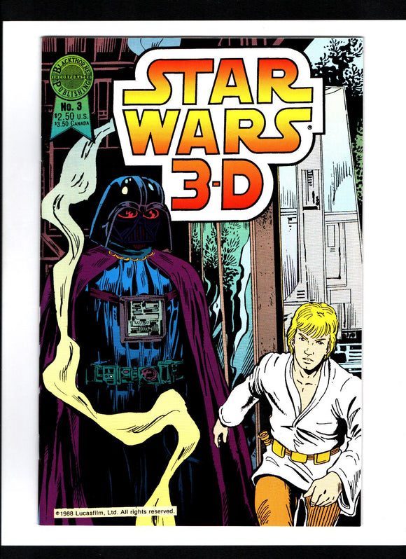 STAR WARS 3-D #3 BLACKTHORN 3-D SERIES #48 (1987) NM-/NM