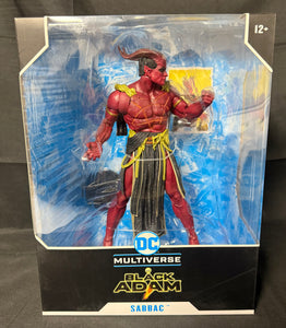 DC MULTIVERSE BLACK ADAM - SABBAC MEGAFIG