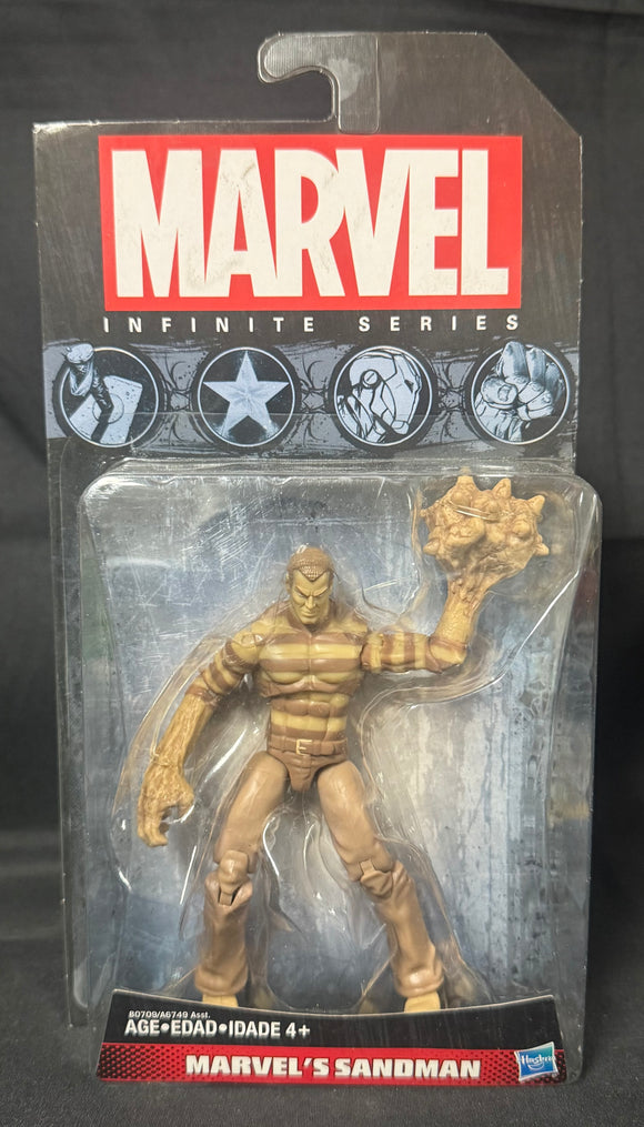 MARVEL INFINITE SERIES SANDMAN VARIANT 3.75IN AF