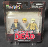 WALKING DEAD MINIMATES SERIES 7 VARIANT SCAVENGER DEREK/ZOMBIE HOLLY