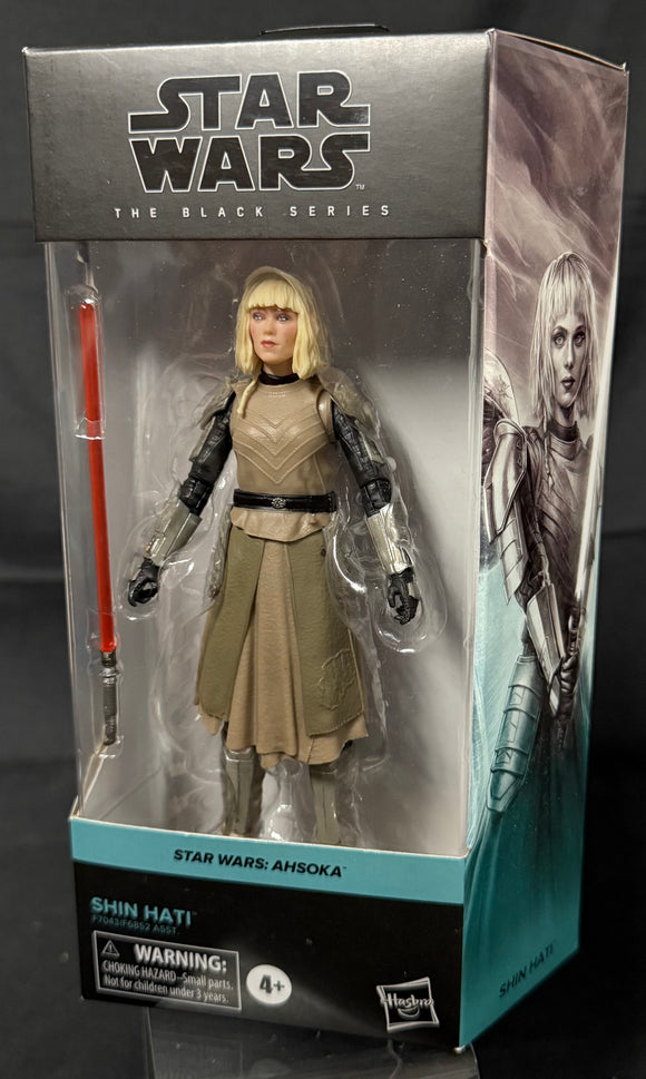 STAR WARS BLACK SERIES AHSOKA 10 SHIN HATI 6IN AF