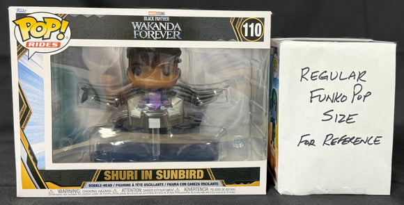 POP RIDES 110 MARVEL WAKANDA FOREVER SHURI IN SUNBIRD