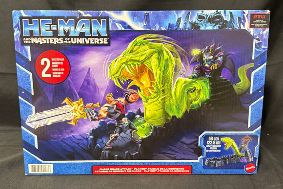 MOTU HE-MAN CHAOS SNAKE ATTACK PLAYSET
