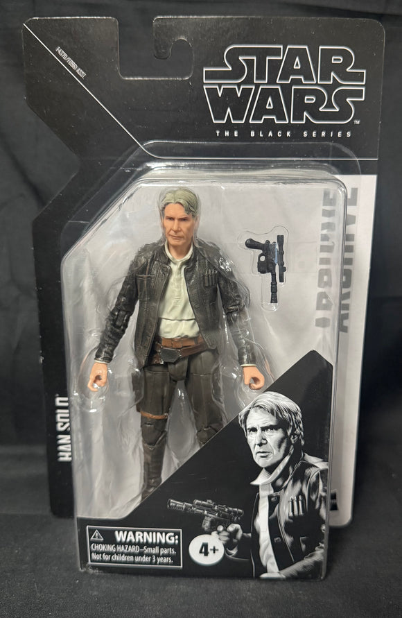 STAR WARS BLACK ARCHIVES HAN SOLO 6IN AF