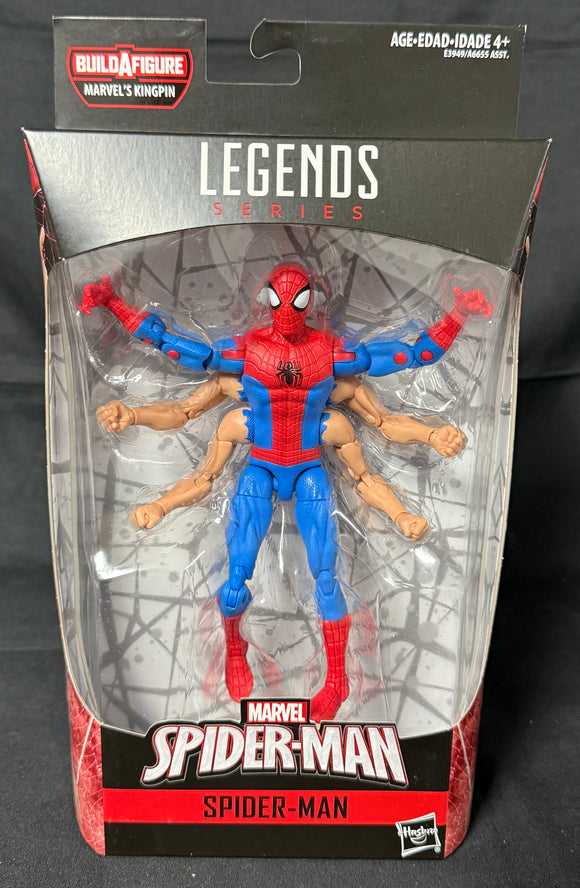 SPIDER-MAN LEGENDS (KINGPIN BAF) SIX-ARMED SPIDER-MAN 6IN AF