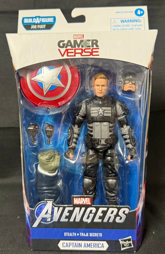 AVENGERS LEGENDS (JOE FIXIT BAF) CAPTAIN AMERICA 6IN AF