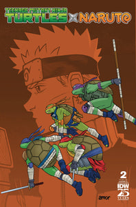 TEENAGE MUTANT NINJA TURTLES X NARUTO #2 CVR C AMOR