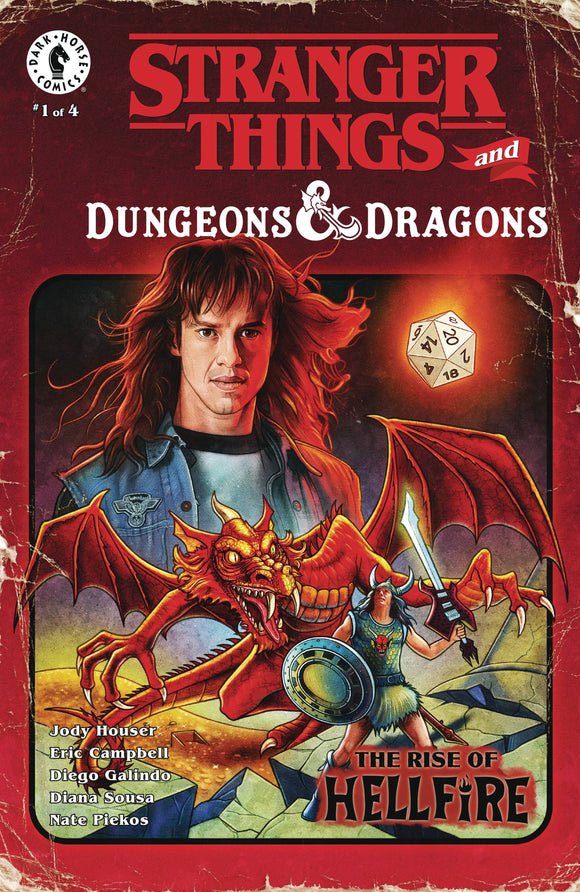 STRANGER THINGS D&D RISE OF HELLFIRE #1 CVR B LAMBERT