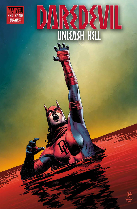 DAREDEVIL UNLEASH HELL RED BAND #2 (OF 5) (POLYBAG)