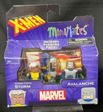 MARVEL MINIMATES SER 60 STORM/AVALANCHE