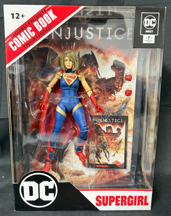 DC PAGE PUNCHERS INJUSTICE #2 - SUPERGIRL 7IN AF