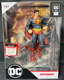 DC PAGE PUNCHERS BLACK ADAM #1 - SUPERMAN 7IN AF