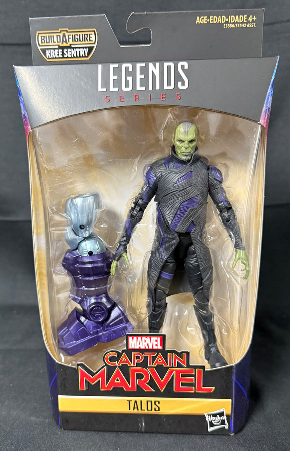 CAPTAIN MARVEL LEGENDS (KREE SENTRY BAF) TALOS 6IN AF