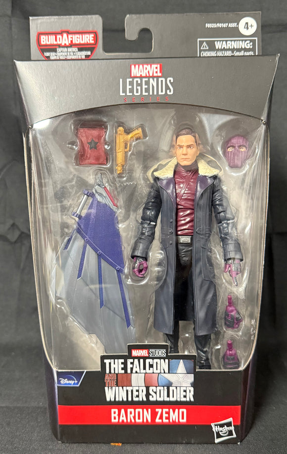 MARVEL LEGENDS (CAPS WINGS BAF) BARON ZEMO 6IN AF
