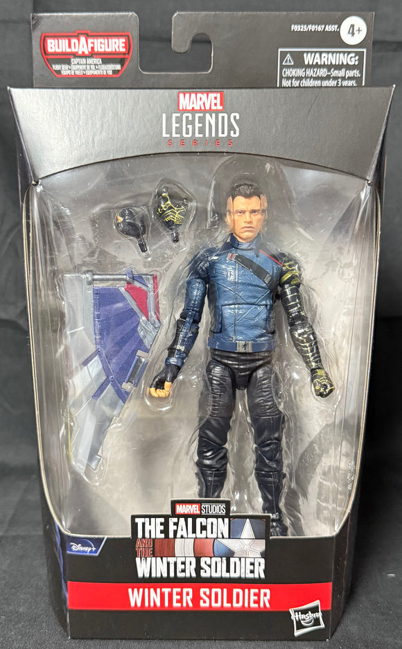 MARVEL LEGENDS (CAPS WINGS BAF) WINTER SOLDIER 6IN AF