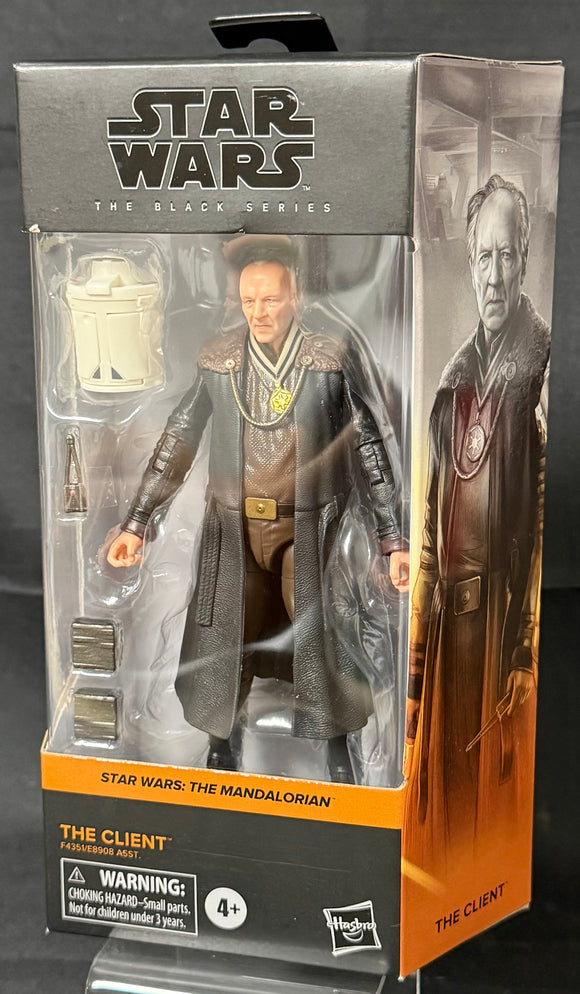 STAR WARS BLACK SERIES MANDALORIAN 20  THE CLIENT 6IN AF