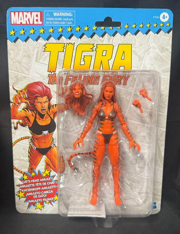MARVEL RETRO LEGENDS TIGRA 6IN AF