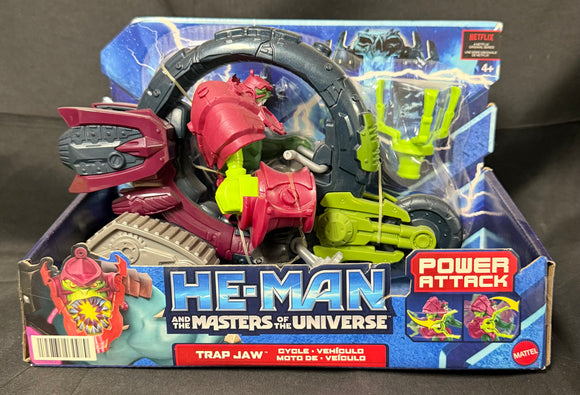 MOTU POWER ATTACK TRAP JAW CYCLE