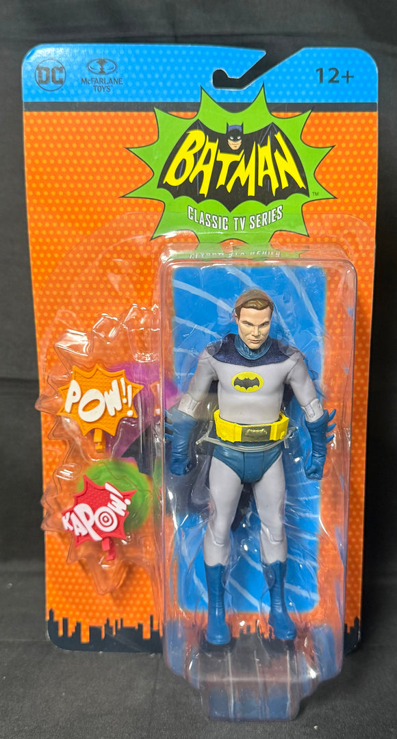 DC RETRO BATMAN 1966 CLASSIC BATMAN UNMASKED 6IN AF