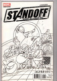 AVENGERS STANDOFF ALPHA #1 PARTY SKETCH VAR ASO