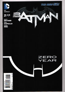 BATMAN #21 BLACK & WHITE VAR ED (2011) 1:100