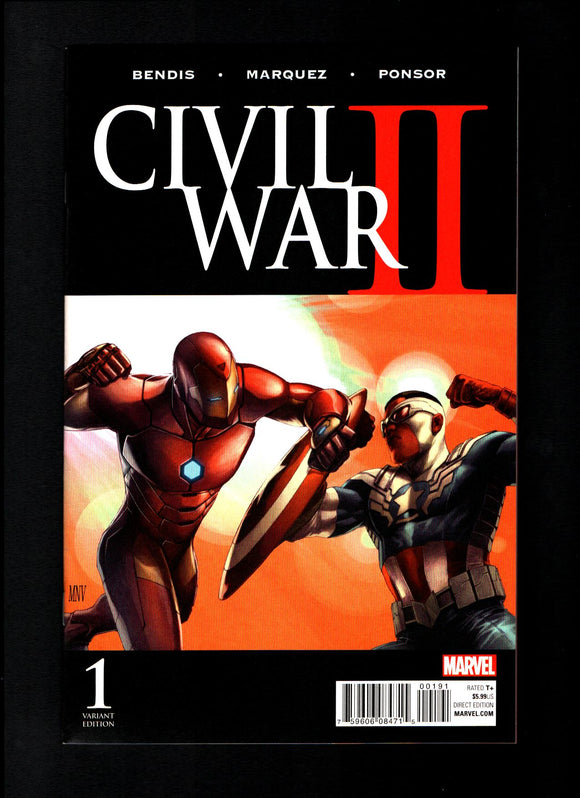 CIVIL WAR II #1 (OF 7) STEVEN MCNIVEN COLOR VARIANT