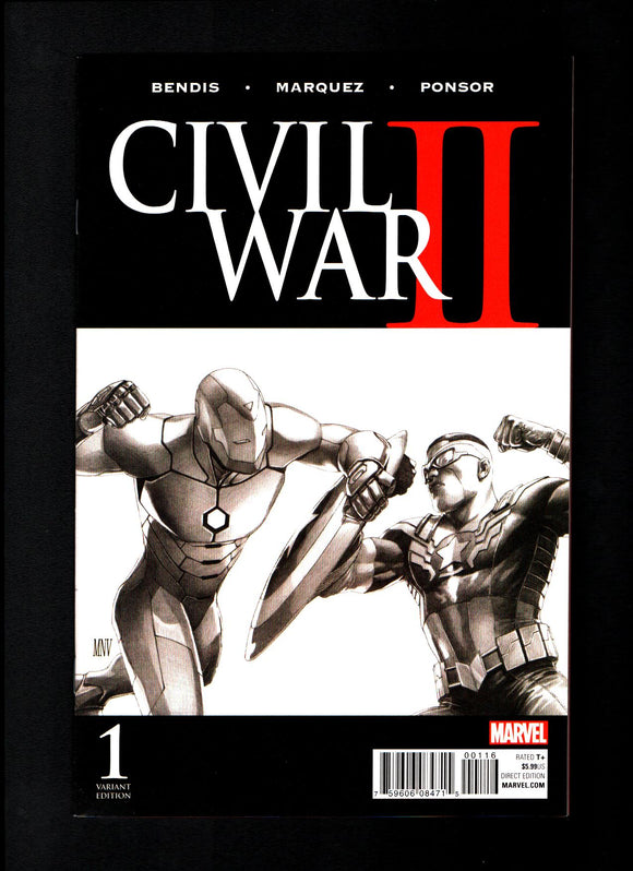 CIVIL WAR II #1 (OF 7) Incentive Steve McNiven Sketch Variant