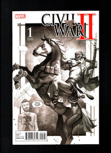 CIVIL WAR II #1 (OF 7) Incentive Yasmine Putri Party Sketch Variant Cover