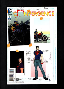 CONVERGENCE #3 (OF 8) Incentive Aaron Kuder Superman Sketch Variant Cover