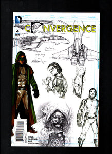 CONVERGENCE #4 (OF 8) Incentive Billy Tan Green Lantern Sketch Variant Cover