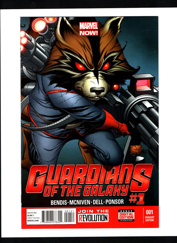 GUARDIANS OF GALAXY #1 QUESADA VAR NOW (2013) 1:100
