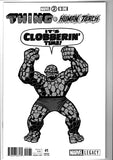 MARVEL TWO-IN-ONE #1 KIRBY 1965 T-SHIRT VAR LEG 1:50